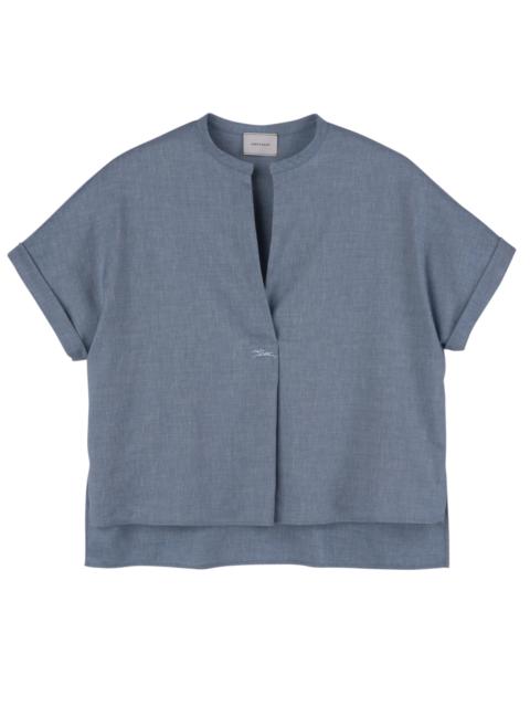 Longchamp Shirt Slate - Linen