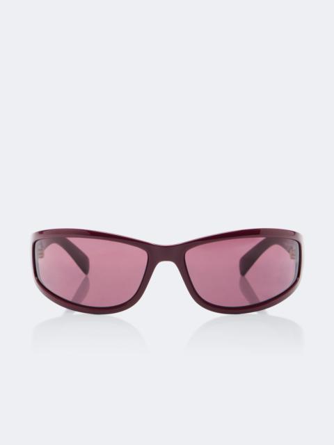 Miu Miu Signature rectangular sunglasses