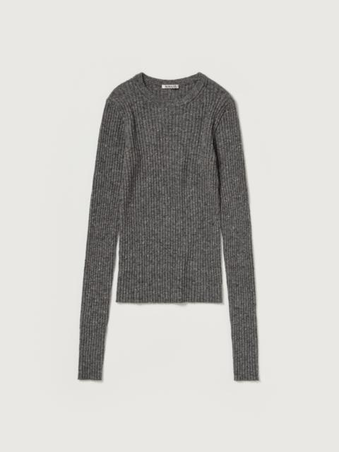 AURALEE CASHMERE NEP KNIT P/O