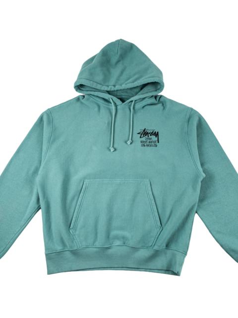 Stüssy Dover Street Market LA Acrtic Pullover Hoodie "Teal" STUS557