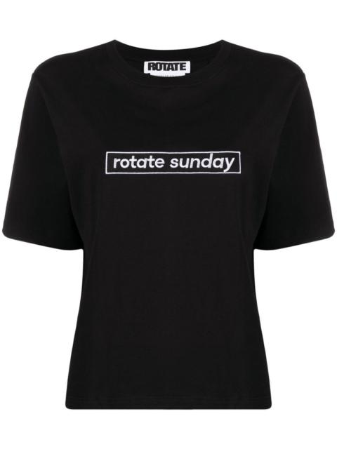 ROTATE Aster logo T-shirt