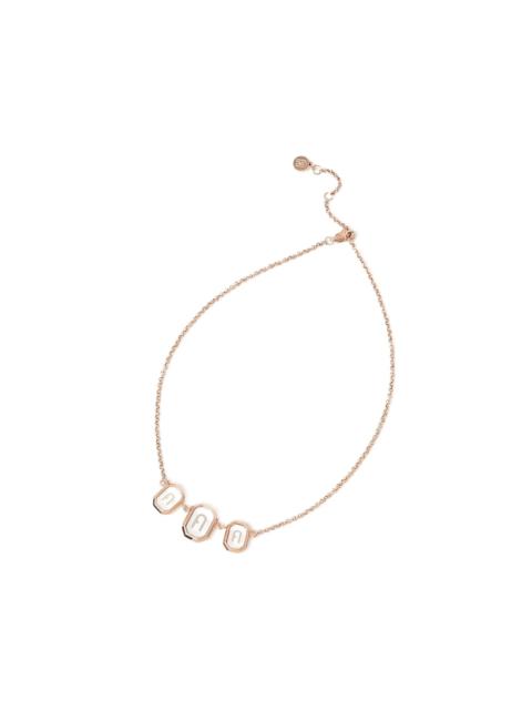 FURLA octagon pendant necklace