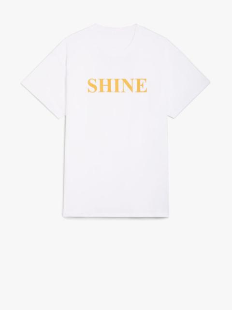 Mackintosh RAIN X SHINE WHITE COTTON T-SHIRT