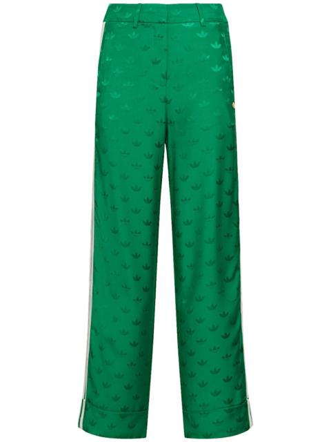 Woven jacquard pants