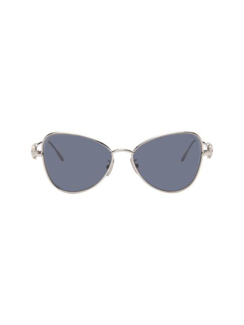 Loewe Silver Anagram Butterfly Sunglasses