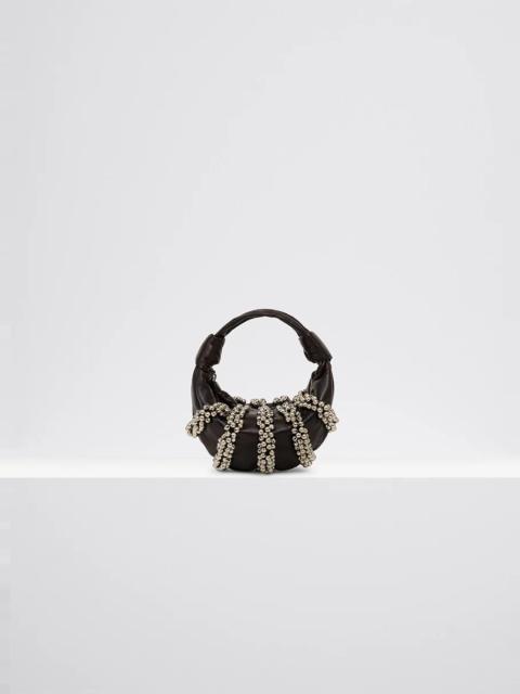 Lemaire MINI FORTUNE CROISSANT BAG WITH BELLS EMBROIDERIES