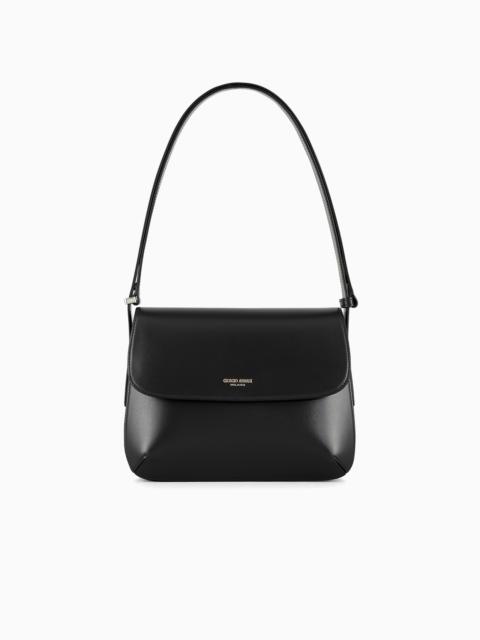 GIORGIO ARMANI LARGE PALMELLATO LEATHER LA PRIMA BAG