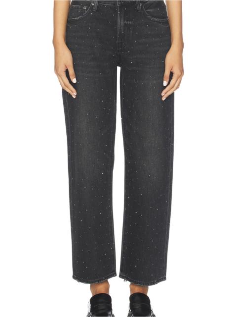 PISTOLA Lexi Midrise Bowed Straight Jeans