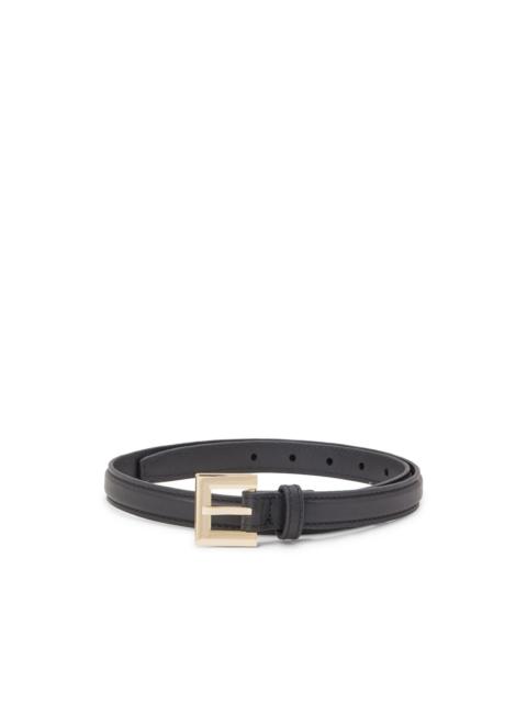 ANINE BING buckle leather belt