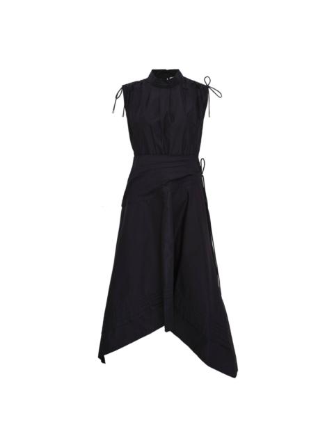 3.1 Phillip Lim Sleeveless Ruched Dress With Handkerchief