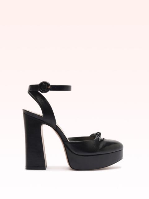 ALEXANDRE BIRMAN SLIM CLARITA PEEP 120 BLACK