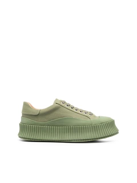 Jil Sander round-toe chunky-sole trainers