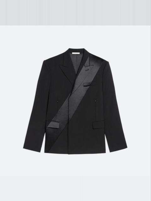 Helmut Lang VIRGIN WOOL TUXEDO CAR BLAZER