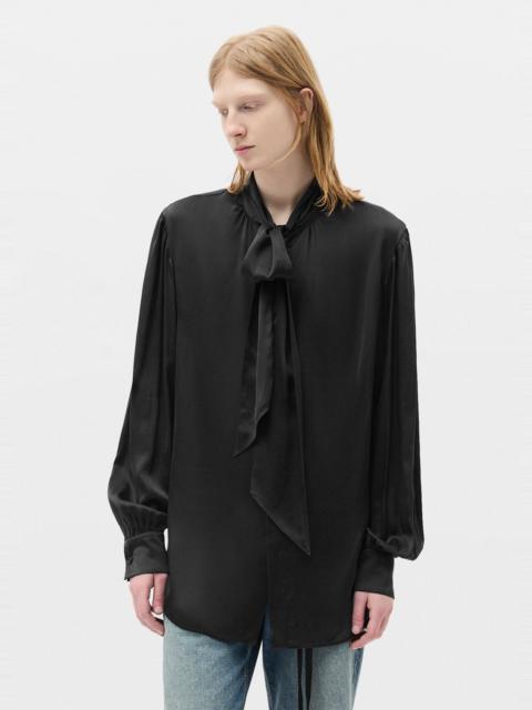Ann Demeulemeester Runo Bow Tie Collar Shirt