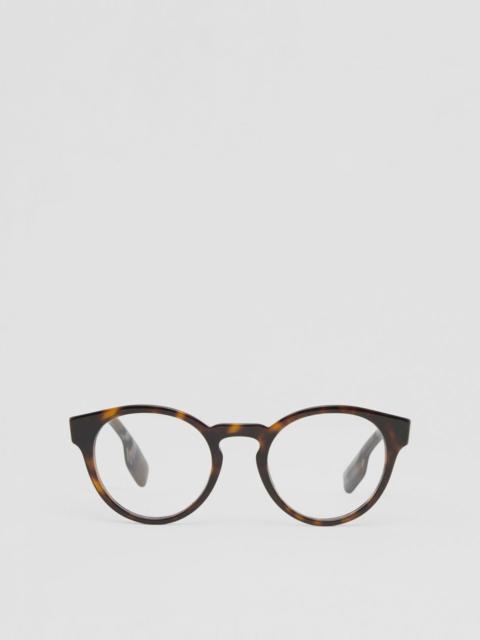 Burberry Bio-acetate Round Optical Frames