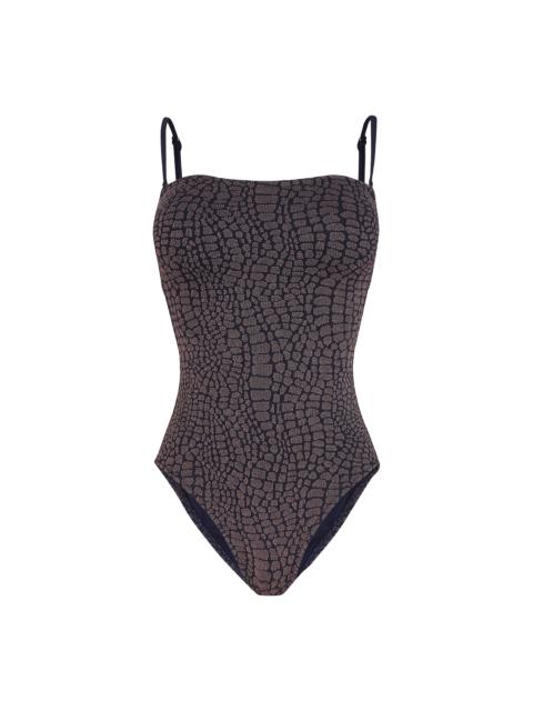 Vilebrequin Women Shimmer Bustier One-Piece Swimsuit Modore
