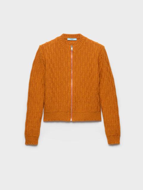 Prada Wool and alpaca cardigan