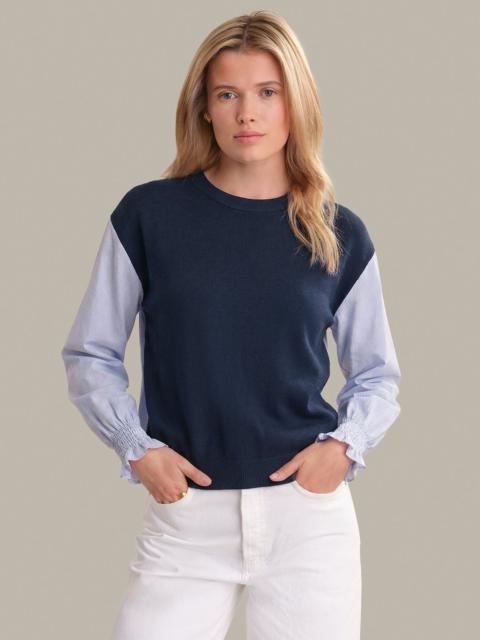 525 america Reva: Fitted Cotton x Knit Pullover