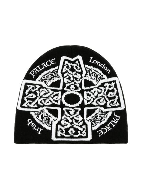PALACE Palace Celtic Nein Cuff Beanie Black