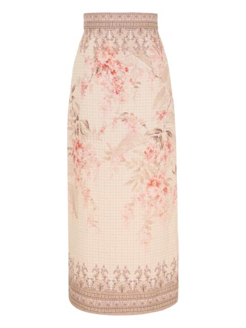Zimmermann ILLUMINATE PENCIL MIDI SKIRT