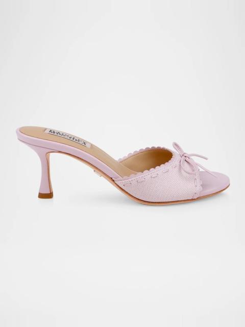 BADGLEY MISCHKA 65mm Yaritza Leather Mules