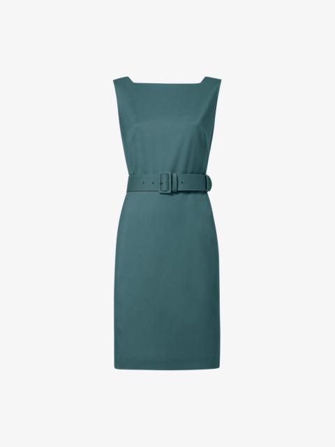 M.M.LaFleur Cynthia Belted Dress - Italian Wool Twill