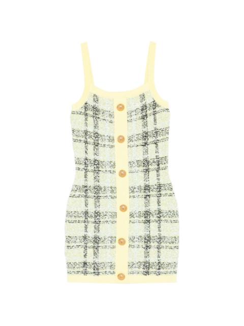 Balmain buttoned mini dress