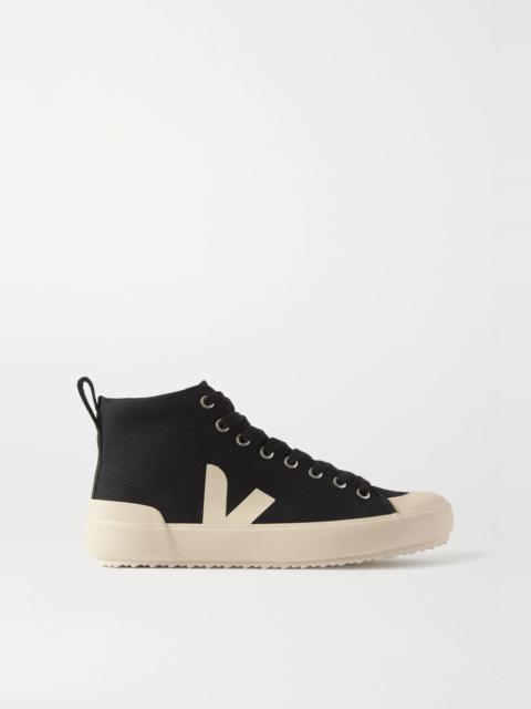 Nova HT organic cotton-canvas high-top sneakers