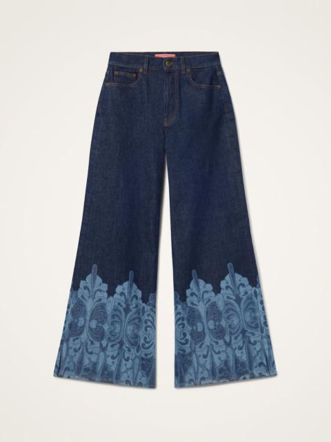La DoubleJ The Cropped Flare Jean