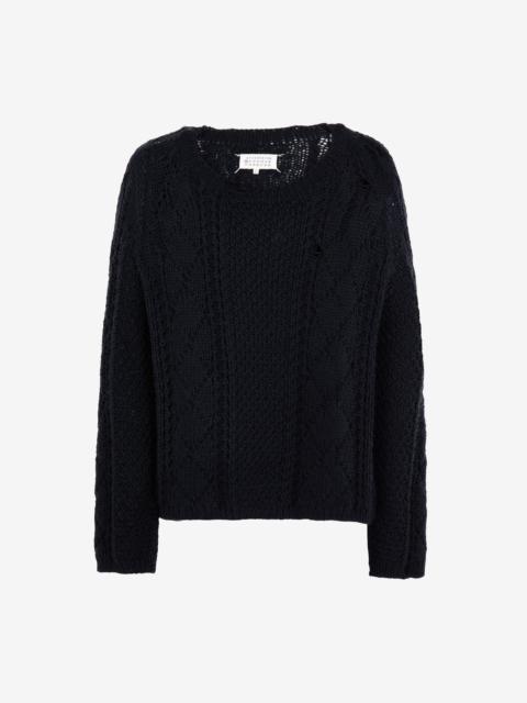 Maison Margiela Destroyed sweater