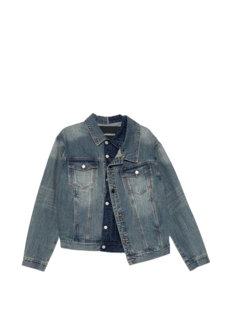 Andersson Bell asymmetric-layered denim jacket