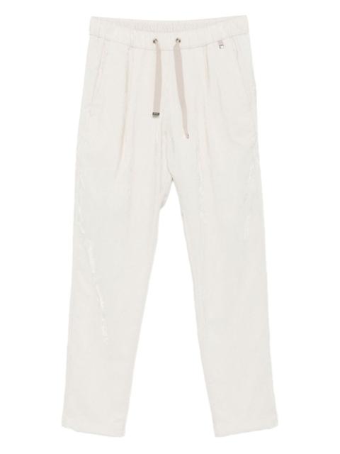 Herno Resort pleated drawstring trousers