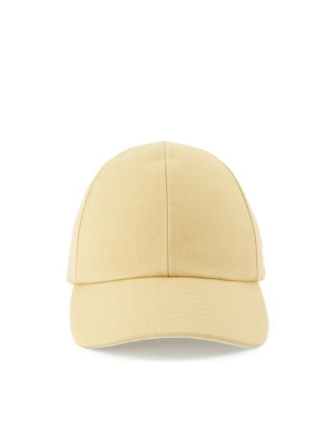 courrèges embroidered-logo baseball cap