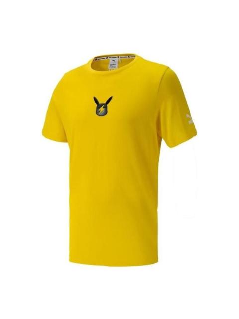 PUMA PUMA X Pokemon Graphic Tee 'Yellow' 537774-98