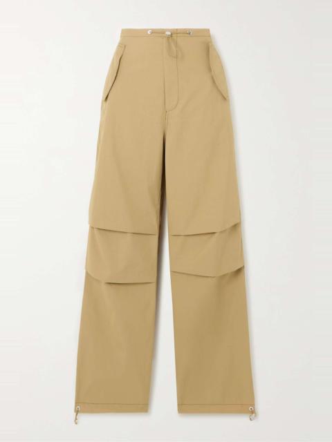 Dion Lee Toggle Parachute cotton-blend twill straight-leg cargo pants