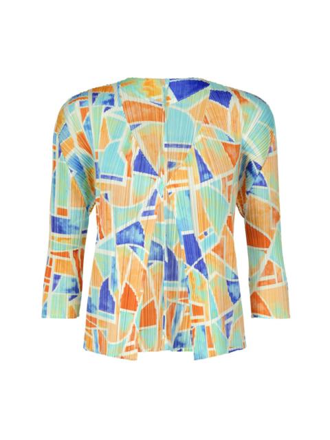 Pleats Please Issey Miyake CANAL CARDIGAN