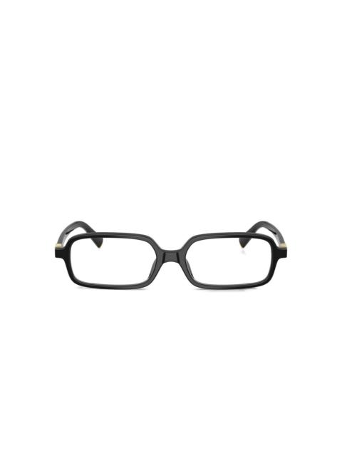 Miu Miu rectangle-frame glasses