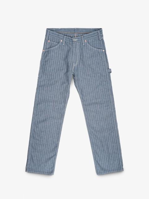 Iron Heart IH-830-IND 10.5OZ HERRINGBONE PAINTER’S PANTS - INDIGO