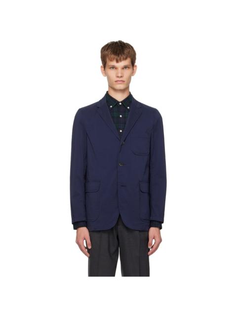 BEAMS PLUS Navy Three-Button Shirt Blazer