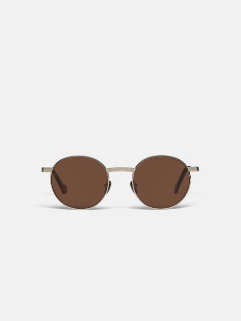 Nanushka Metal Round-Frame Sunglasses