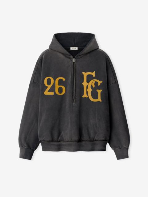Fear of God Baseball Club Half Zip Hoodie