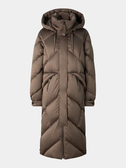BOGNER Ginny Down Coat in Gray-brown