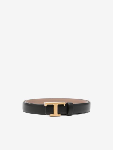 Tod's T-buckle leather belt