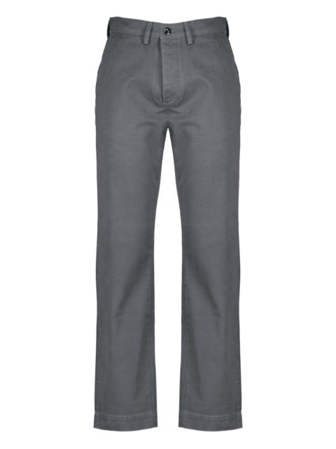 OFFICINE GÉNÉRALE button-fastening chino trousers