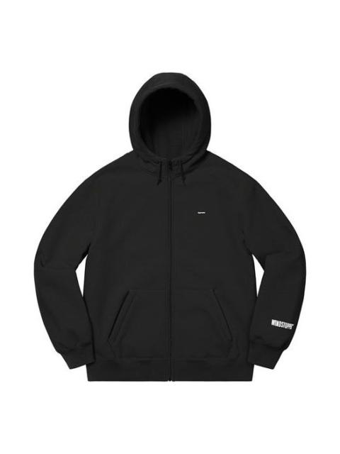 Supreme Supreme WINDSTOPPER Zip Up Hooded Sweatshirt 'Black' SUP-FW20-393