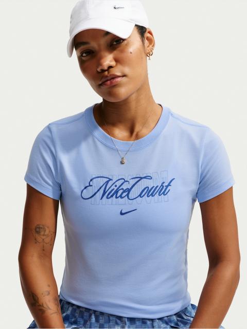 Nike NikeCourt Heritage Women's Short-Sleeve Tennis T-Shirt