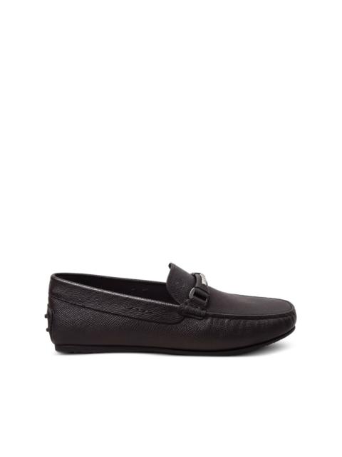 Tod's City Gommino textured loafers