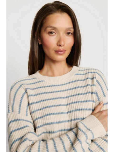 eberjey Coastal Cotton Sweater Crew Neck Pullover