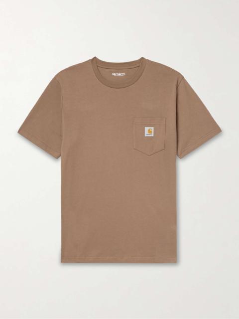 Carhartt Logo-Appliquéd Cotton-Jersey T-Shirt