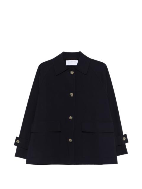 Harris Wharf London button-fastening flap-pocket jacket